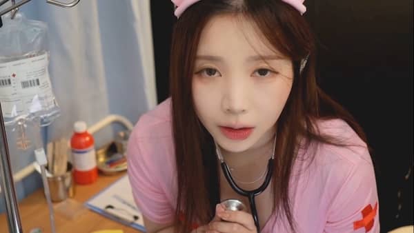 [Yoon ying]护士治疗和护理，耳朵按摩，口腔音