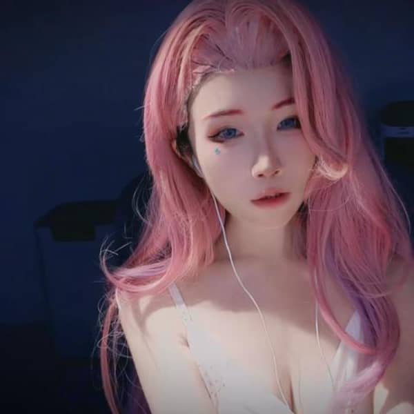 [Aki秋水]20240820萨勒芬妮露脸cos-睡衣版近距离+精油按摩