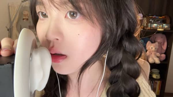 [椰椰拿铁]穿透耳膜｜超近距离大脸甜耳