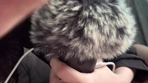 [小猫烤烤]黑色蕾丝衬衣抓挠+少量轻语马尾丝掏耳朵