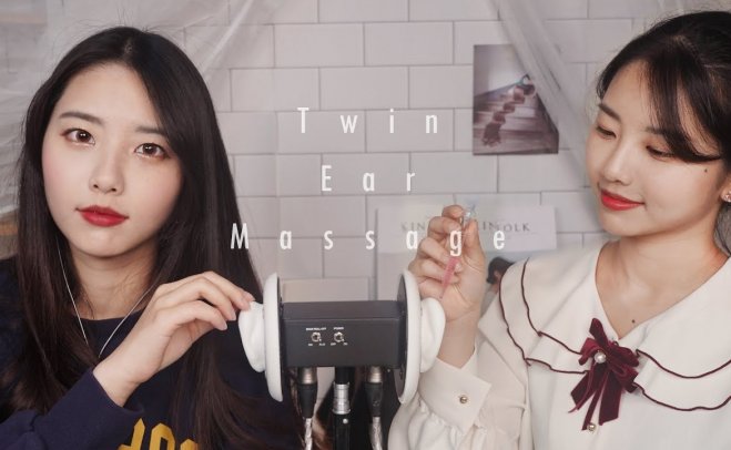 【Suna ASMR】双胞胎耳部按摩店角色扮演