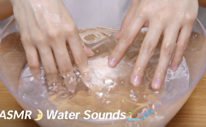 【hatomugi ASMR】追逐水的声音