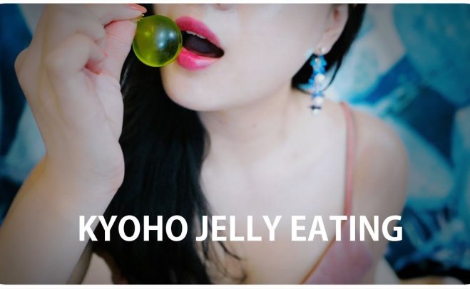 【ASMR MELODY】低语,吃果冻声音