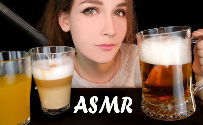 【ASMR KittyKlaw】嘶嘶声,气泡,苏打水,啤酒,咖啡(中文字幕)