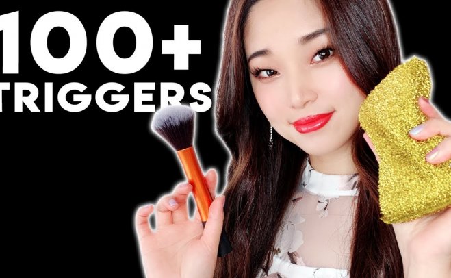 【Tingting ASMR】十六分钟内一百种触发音
