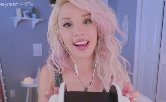 【ASMR Cherry Crush】耳部按摩,捂耳