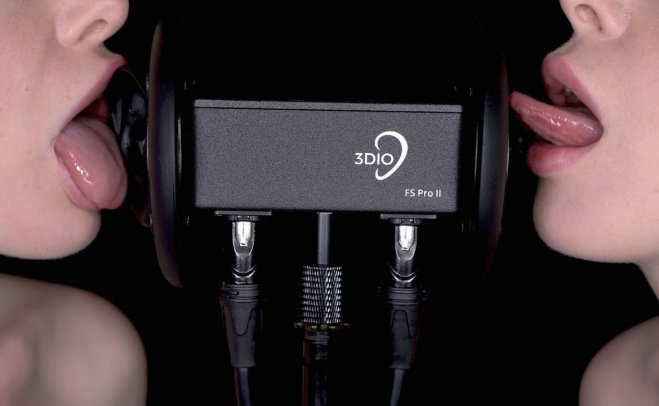 [NinaSwan ASMR]一人分饰两角的强烈吃耳舔耳