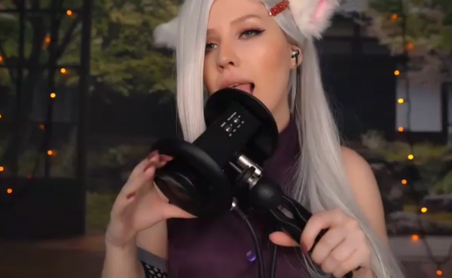 [MOOD ASMR]Cos山中井野的无人声舔耳