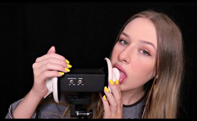 [Diddly ASMR]吃你的耳朵，舔耳朵，口腔音