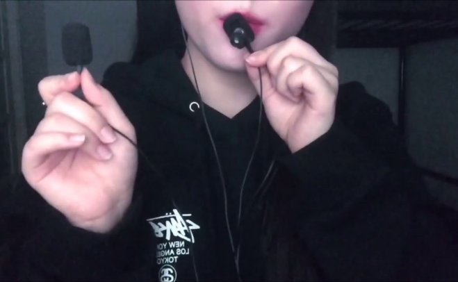 [彩英채잉 ASMR]入耳式麦克风的口腔音