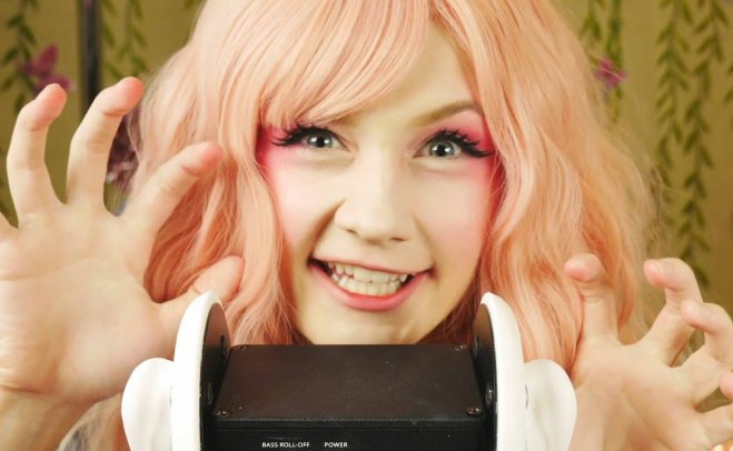 [Miinu Inu ASMR]无人声的吃耳舔耳和口腔音