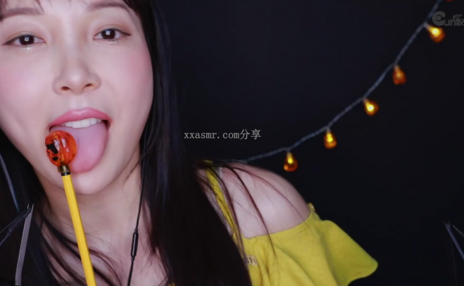 [Eunzel ASMR]无人声的南瓜笔舔