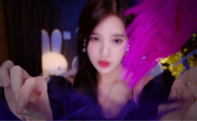 [恩七 ASMR]口音和耳吹与助眠手势